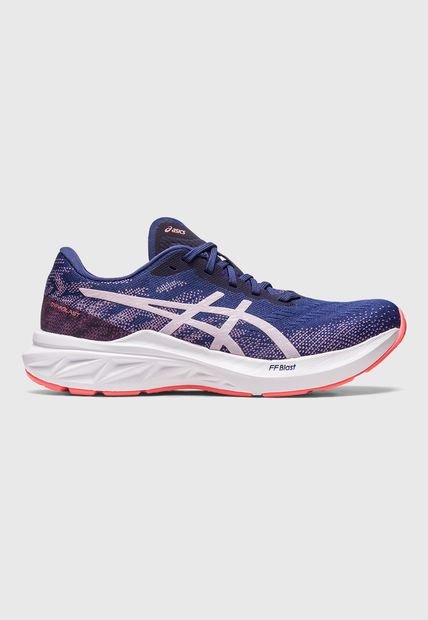 Tenis Running Azul índigo-Llila-Coral asics Dynablast 3