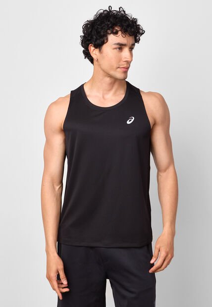 Esqueleto asics Silver Singlet Negro
