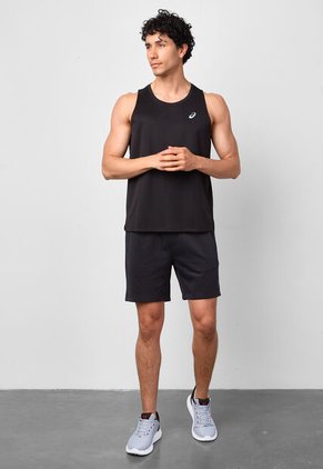 Esqueleto asics Silver Singlet Negro