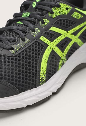 Tenis Running Negro-Amarillo Neón asics Raiden 3