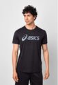 Camiseta asics Silver Top Negro de Asics