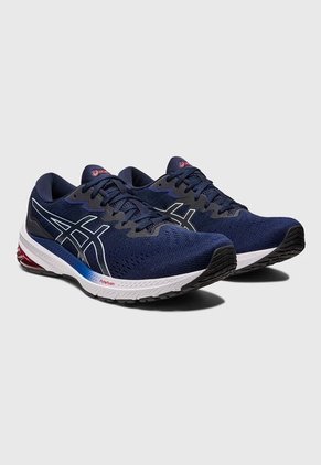 Tenis Running Azul Navy-Negro-Blanco asics GT-1000 11