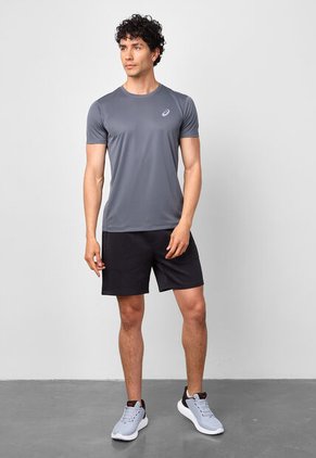 Camiseta asics  Silver SS Top Gris