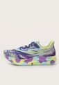 Tenis Running Celeste-Violeta-Verde asics Noosa Tri 15 de Asics