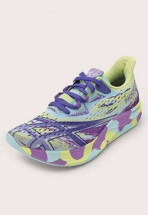 Tenis Running Celeste-Violeta-Verde asics Noosa Tri 15