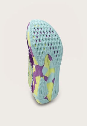 Tenis Running Celeste-Violeta-Verde asics Noosa Tri 15