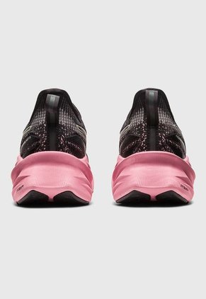 Tenis Running Negro-Rosa asics Novablast 3 LE
