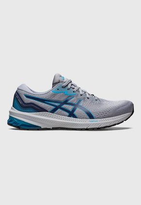 Tenis Running Gris-Celeste-Azul Navy asics GT-1000 11