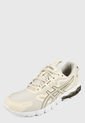 Tenis Lifestyle Beige-Blanco-Gris asics Gel Quantum 90 3 de Asics