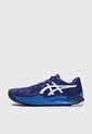 Tenis para Tennis Azul-Blanco asics GEL-Resolution 8 Clay de Asics