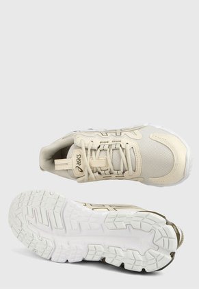 Tenis Lifestyle Beige-Blanco-Gris asics Gel Quantum 90 3