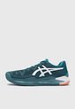 Tenis para Tennis Verde-Blanco asics GEL-Resolution 8 Clay de Asics