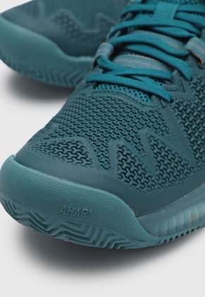 Tenis para Tennis Verde-Blanco asics GEL-Resolution 8 Clay