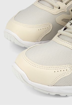 Tenis Lifestyle Beige-Blanco-Gris asics Gel Quantum 90 3