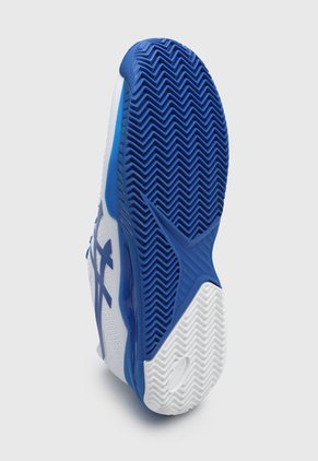 Tenis para Tennis Blanco-Azul asics GEL-Resolution 8 Clay