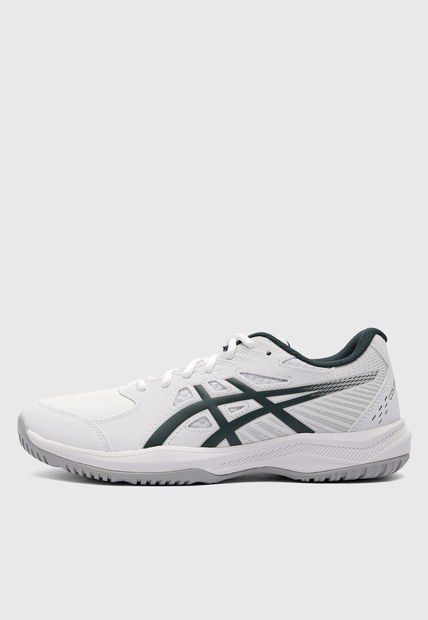 Tenis para Tennis Blanco-Verde Oscuro-Gris asics Court Slide 4