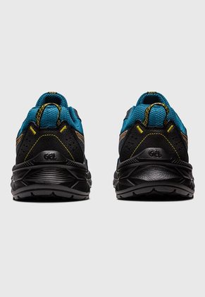 Trail Running Azul Petróleo-Negro-Amarillo asics Gel Venture 9