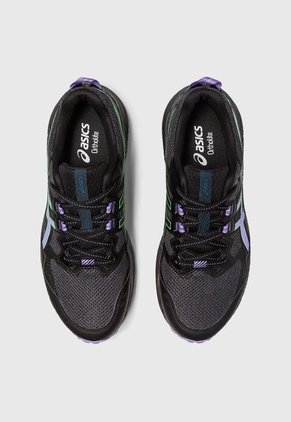 Trail Running Negro-Lila-Verde asics Gel Sonoma 7