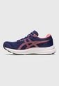Tenis Running Azul Navy-Blanco-Salmón asics Gel Contend 8 de Asics