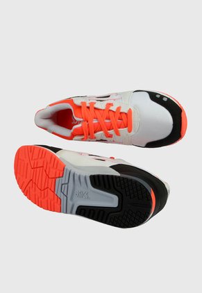 Tenis Lifestyle Blanco-Negro-Naranja asics Gel-Lyte III Og