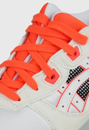 Tenis Lifestyle Blanco-Negro-Naranja asics Gel-Lyte III Og