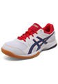 Tenis Blanco-Azul-Rojo asics Rocket 8 de Asics