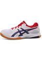 Tenis Blanco-Azul-Rojo asics Rocket 8 de Asics