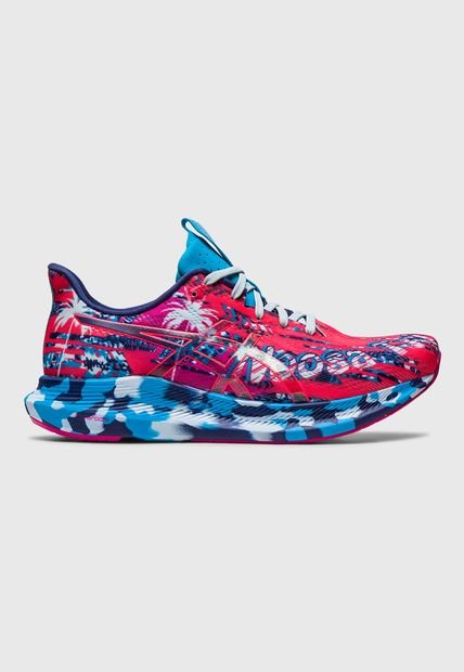Tenis Running Rojo-Azul-Celeste asics Noosa Tri 14