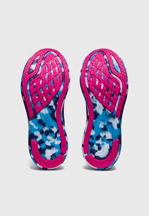 Tenis Running Rojo-Azul-Celeste asics Noosa Tri 14