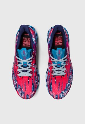 Tenis Running Rojo-Azul-Celeste asics Noosa Tri 14