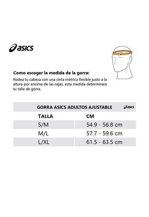 Visera Asics Performance Visor Unisex-Verde