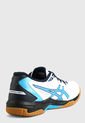 Tenis Volleyball Blanco-Azul-Negro asics Gel-Rocket 10 de Asics