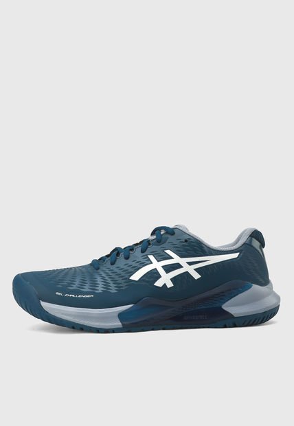 Tenis para Tennis Navy-Blanco-Gris asics Gel-Challenger 14