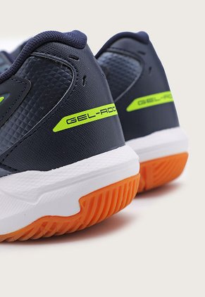 Tenis Volleyball Azul-Verde Neón-Blanco asics Gel Rocket 10