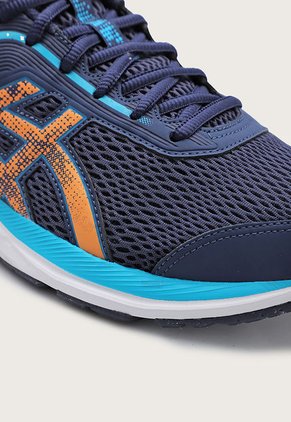 Tenis Running Azul-Blanco-Salmón asics Kabuki