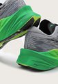 Tenis Running Gris-Amarillo Neón-Verde asics Novablast 3 de Asics