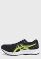 Tenis Running Negro-Blanco-Verde asics Gel - Contend 7 de Asics