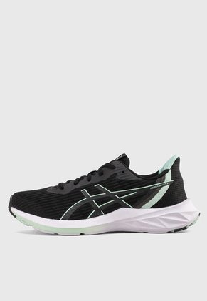 Tenis Running Negro-Blanco-Verde Menta asics Versablast 3