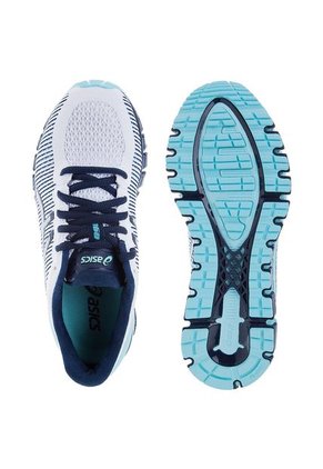 Running Blanco/Azul/Verde menta asics Gel-Quantum 360 Cm