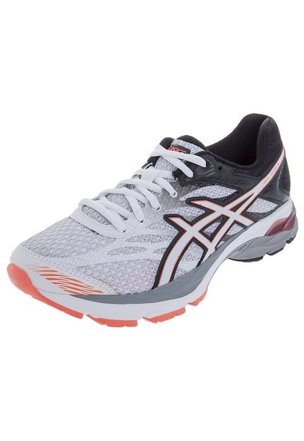 Running Negro-Blanco-Naranja asics Gel - Flux 4