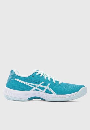 Tenis para Tennis Turquesa-Blanco-Verde Menta asics Gel Game 9