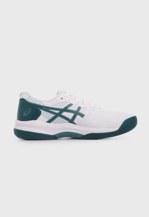 Tenis para Tennis Blanco-Verde asics Gel Game 8