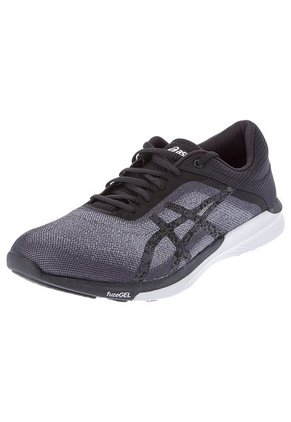 Running Negro-Blanco asics FuzeX Rush
