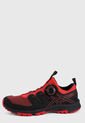 Tenis Running Rojo-Negro asics Gel- Fujirado de Asics