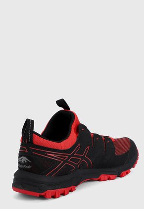 Tenis Running Rojo-Negro asics Gel- Fujirado
