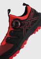 Tenis Running Rojo-Negro asics Gel- Fujirado de Asics