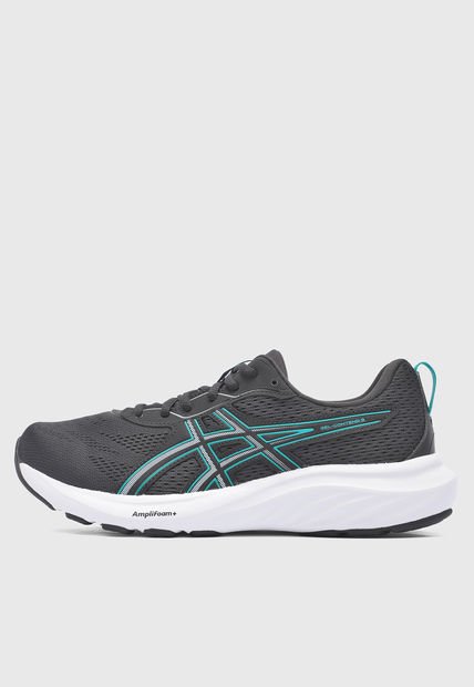 Tenis Running Negro-Blanco asics  Gel-Contend 9