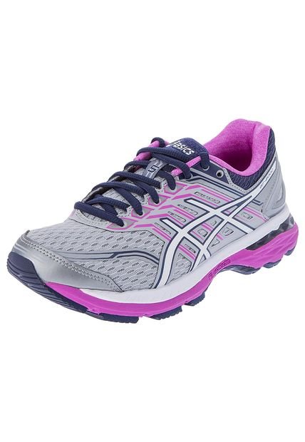 Running Gris-Azul-Fucsia asics Gt - 2000 5 (2E)