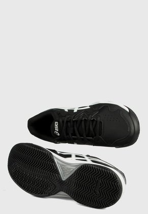 Tenis para Tennis Negro-Blanco asics Dedicate 7 Clay