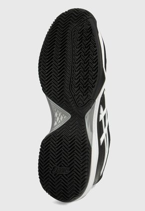 Tenis para Tennis Negro-Blanco asics Dedicate 7 Clay